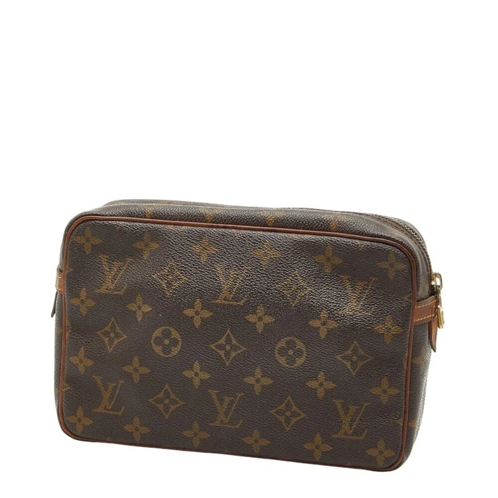 LOUIS VUITTON Brown Monogram Leather Bag